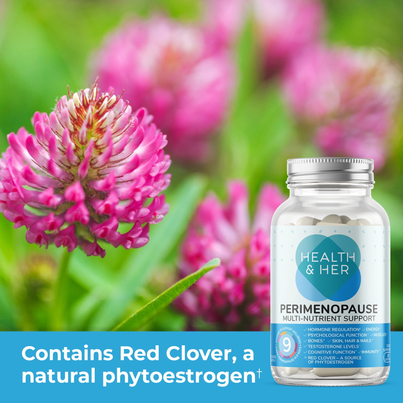 Health & Her Perimenopause Supplement 1 Month Supply